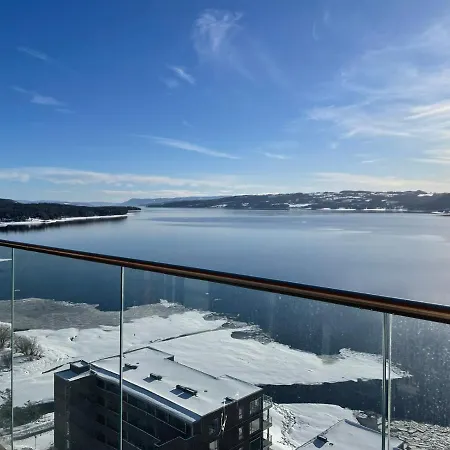 Mjos Tower Suite - Lovely Lake View Brumunddal Extérieur photo