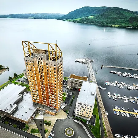 Mjos Tower Suite - Lovely Lake View Brumunddal Extérieur photo